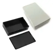 1X Electronic Circuit Project Box 100x60x24mm Black White Grey Creme Beige