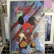 Atomic Mouse #1 Wolverine Foil Variant LMTD 1/25 SIGNED BY "Kyle Willis & Remark