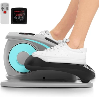 Ancheer Under Desk Elliptical Machine Electric Seated Pedal Exerciser for Home
