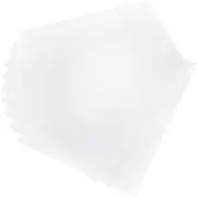 10 PCS A4 Size Heat Shrink Paper Shrink Film Printable for Making DIY Art Jewelry Craft Keyring Hanging Decoration, Charms (Translucent Fine Grinding-10pcs)