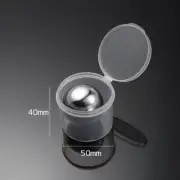 1/2 Pcs round Whiskey Stones Ball Shape Reusable Stainless Steel Ice Cubes Golf
