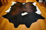 Rich Colours - A Stunning Coat - A Big & Totally Beautiful Cowhide Rug