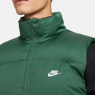 【NIKE 耐吉】背心 男款 運動背心 羽絨背心 AS M NK CLUB PUFFER VEST 綠 FB7374-323