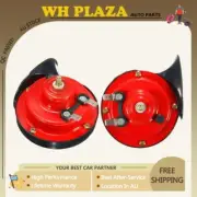 2x Universal Fast Installation Super Loud Train Horn For Truck Boat 12V 300DB AU