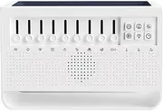 Bulora Sleep Box, 3-in-1 White Noise Night Light Humidifier, 8 Group Nature Sound -Speaker with Simulation Flame, 200ml Water Tank Capacity,Calm Busy Brains for Faster, Deeper Sleep (B)