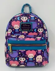 NWT! Loungefly X Disney Hocus Pocus Chibi Sanderson Sisters Backpack EXCLUSIVE A