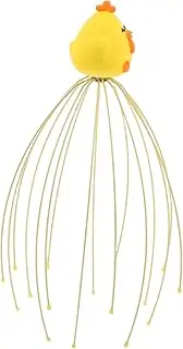 EXQUIMEUBLE Chicken Claw Design Scalp Scratcher Massager Tool Manual Head Massager for Relaxation Wellbeing Multipurpose Massaging Claws for Comprehensive Coverage