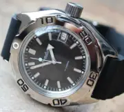 Vostok Amphibian Diver Mechanical Automatic Winding Wrist Watch 670922