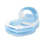 Intex Swim Centre Sunshade Family/Kids Inflatable Swimming Pool 530L/229cm 3+