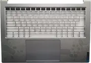 Compatible for Lenovo Yoga 14S 2021 Yoga Slim 7 Pro-14ITL5 7 Pro-14ACH5-14IHU5-14ARH5 Laptop Palmrest Upper/Bottom CASE Cover (Color : Silver with touchpad)