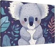 [VducK] Canvas Wall Art For Bedroom lovely Koala Abstract Wall Decor For Living Room Paintings Wall Artworks Hang Pictures For Office Decor Home Decor Posters 45 X 30 CM
