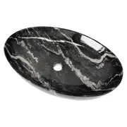 Bathroom Oval Above Counter Bench top Ceramic Wash Basin Vanity Sink 615x420x140mm