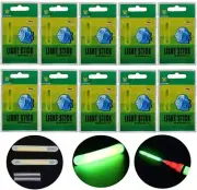 100 Pcs Small Green Glow Sticks/Mini Glow Sticks/Fishing Floats for Halloween AU