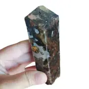 174g Brenham pallasite Meteorite slice - from usa QA249