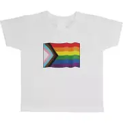 'LGBTQ+ Flag' Children's / Kid's Cotton T-Shirts (TS032396)