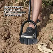 Half Moon Lawn Edger Simple Cleansing Carbon Steel Manual Trimming Shovel