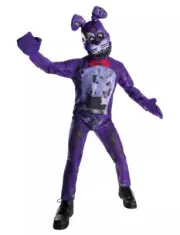 Five Nights at Freddys: Nightmare Bonnie Child Costume Size Large