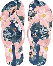 [Namvo] Women Floral Summer Sandals Beach Slippers PVC Anti Slip Slippers