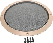 HAPINARY Decorative Metal Speaker Cover Round Mesh Grille for Audio Systems Easy Installation Durable Protection Elegant Design Compatible with Various Speaker Brands