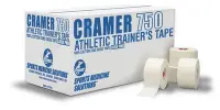 在飛比找Yahoo!奇摩拍賣優惠-美國克拉瑪750教學用貼布 Cramer 1.5吋 運動白貼