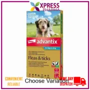 Advantix Flea and Tick treatment for medium dogs 4-10kg