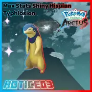 Pokemon Legends: Arceus Shiny Hisuian Typhlosion Max Stats
