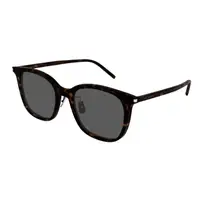 在飛比找momo購物網優惠-【YSL】膠框太陽眼鏡(SL489/K-002)