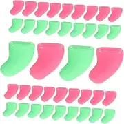 ERINGOGO 40Pcs Cat Claw Caps Durable Nail Covers for Kittens Scratch Protection for Furniture and Floors Safe and Easy to Use Vibrant Colors