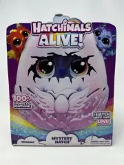 NEW Hatchimals Alive Mystery Hatch Interactive Draggle w/ Mist, Lights & Sounds