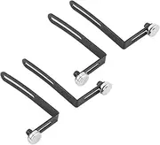 4Pcs RC Car Shell Body for SCX10 1/10 Scale RC Crawler,Mount L Bracket with Magnet,RC Accessory