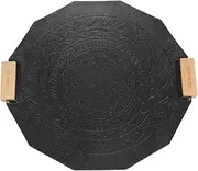 Medical Stone Thick Frying Pan Non-Stick Baking Dishes Pans Multi-Purpose Picnic Barbecue Plate for Camping Hiking Supplies