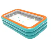NNETM Inflatable Family Swimming Pool for Summer Fun (210 cm)