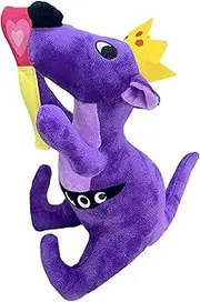 GUUZOGG 8 Inches Queen Bouncelia Plushies Toys, Soft Stuffed Monster Figure Doll for Fans, Stuffed Horror Figure Doll for Kids Boys Girls and Adult
