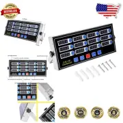 12 Channel Digital Kitchen Timer with Loud Alarm - Stainless Steel Cooking Aid