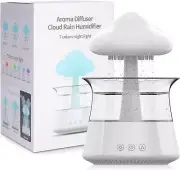 Cloud Rain Humidifier Mushroom Humidifier Rain Sounds White Noise Humidifier