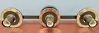 Trans Globe Lighting 3-Light Modern Vanity Bar Black & Polished Nickel 21.75"W