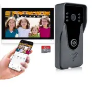Video Doorbell Intercom System WiFi 7 Inch Monitor Security System