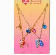 Care Bears™ x Strawberry Shortcake™ Exclusive BF Pendant Necklace Set - 2 Pack