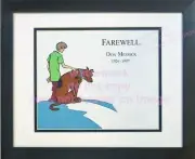 Don Messick Farewell Speechless Scooby tribute Hanna Barbera 8x10 inch NEW