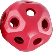 ＫＬＫＣＭＳ Horse Treat Ball, Feeding Toy for Horses in Stables and Paddocks, Red