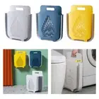 Collapsible Laundry Basket Cloth Washing Storage Bin Container for Bathroom