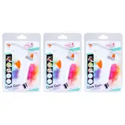3x 10W Hobby Craft Compact DIY Glue Gun w/ 3 Pin Socket Crafting Adhesive Tool