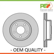 1x Brand New *PROTEX* Rotor - Front For FORD FALCON FG X 2D C/C RWD. (for: Ford)