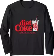 Coca-Cola - Diet Coke Taste Long Sleeve T-Shirt