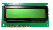 16x2 LCD Character Display Module Model Green Screen SC1602H1ULB-XA-GB-S