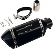Motorcycle Exhaust Tail Pipe 38-51mm Universal Muffler Tail Escape Silencer Removable DB Killer Aluminum End Can Dual Exhaust Mid Link Pipe