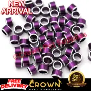 15 PCS Rare 8mm Leg Bands Rings COLORFUL For Pigeon Dove Quail Chicks Birds