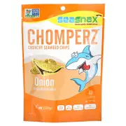 SeaSnax, Chomperz, Crunchy Seaweed Chips, Onion, 1 oz (30 g)