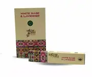 White Sage and Lavender Native Soul Green Tree Incense Smudge 144 Sticks -1 Box