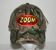 Zoom Baits Lures Fishing Tournament Camo Trucker Baseball Cap Hat New OSFM